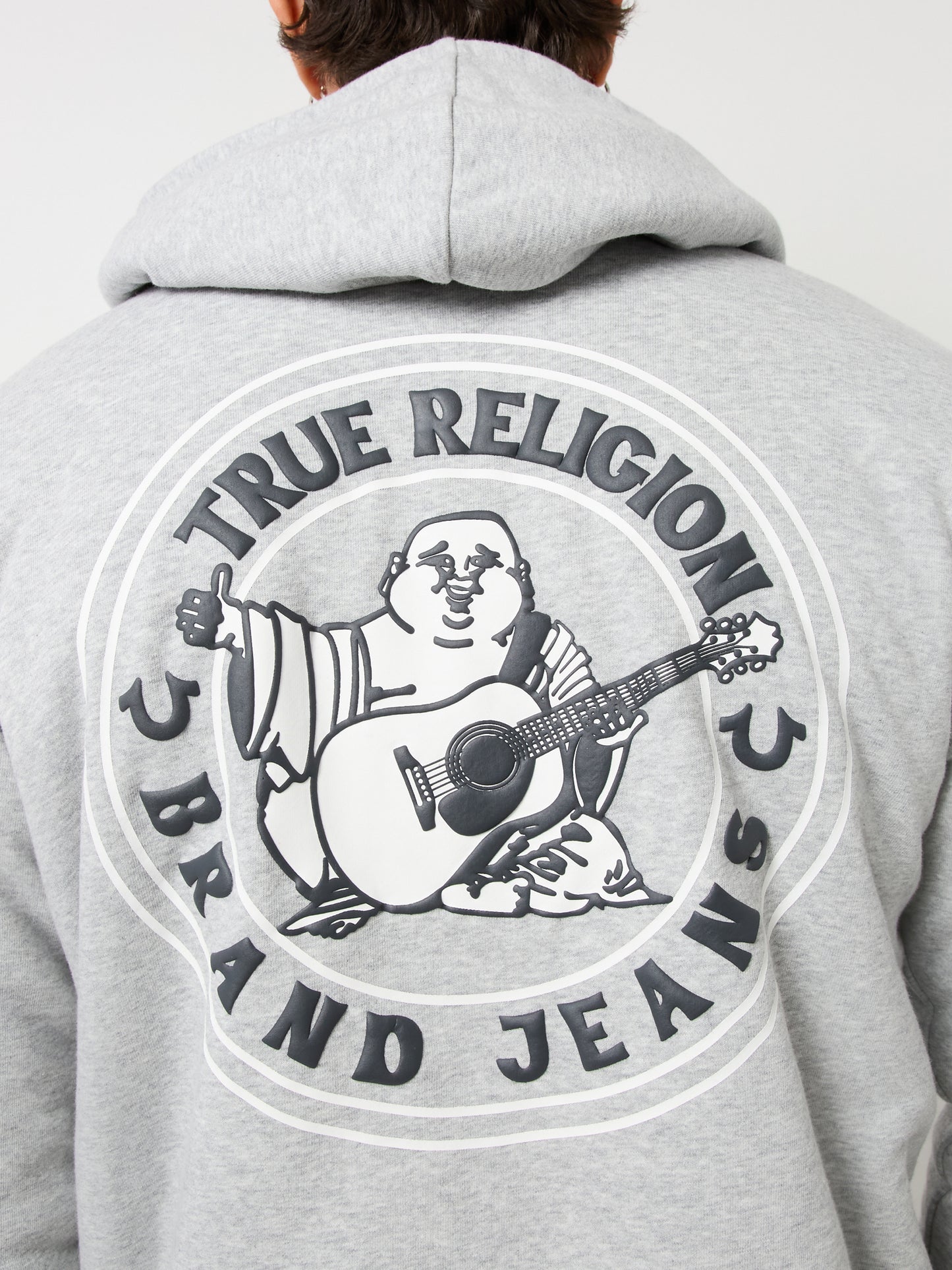 LOGO SEAL SHERPA ZIP HOODIE