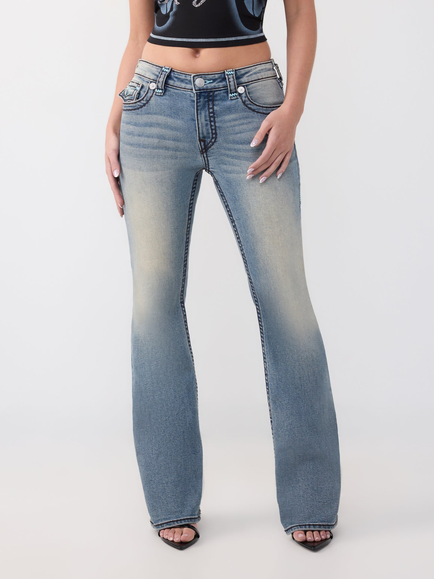 BECCA MR BOOTCUT SUP T FLAP