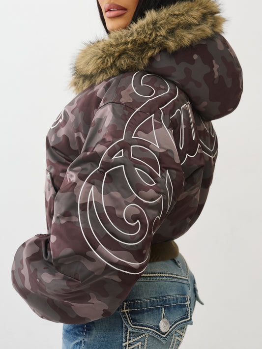 CAMO RELAXED GF JACKET