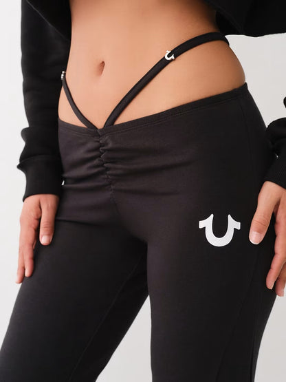 LOW RISE STRAPPY JOEY PANTS