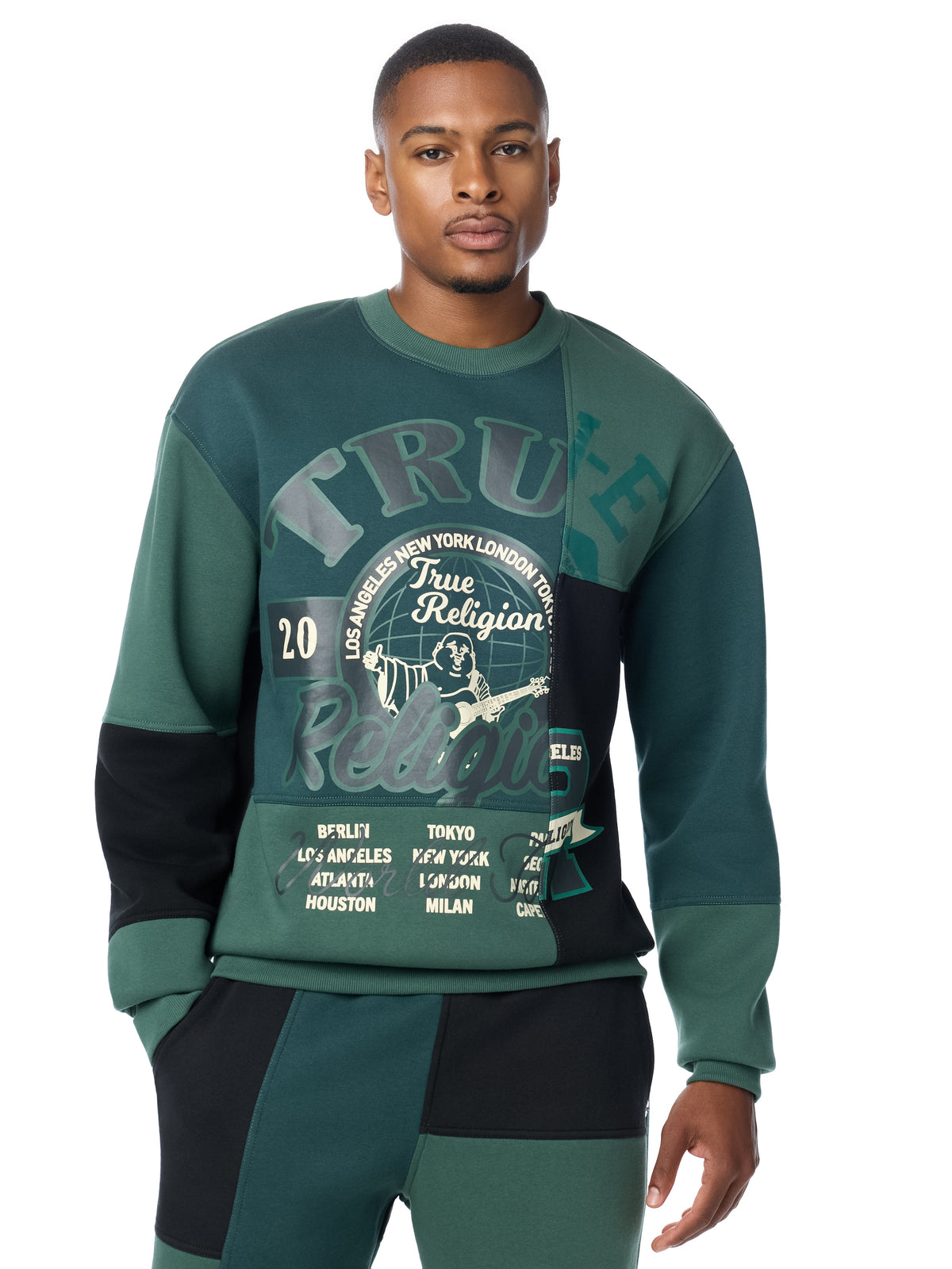 SLICED CREWNECK