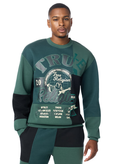 SLICED CREWNECK