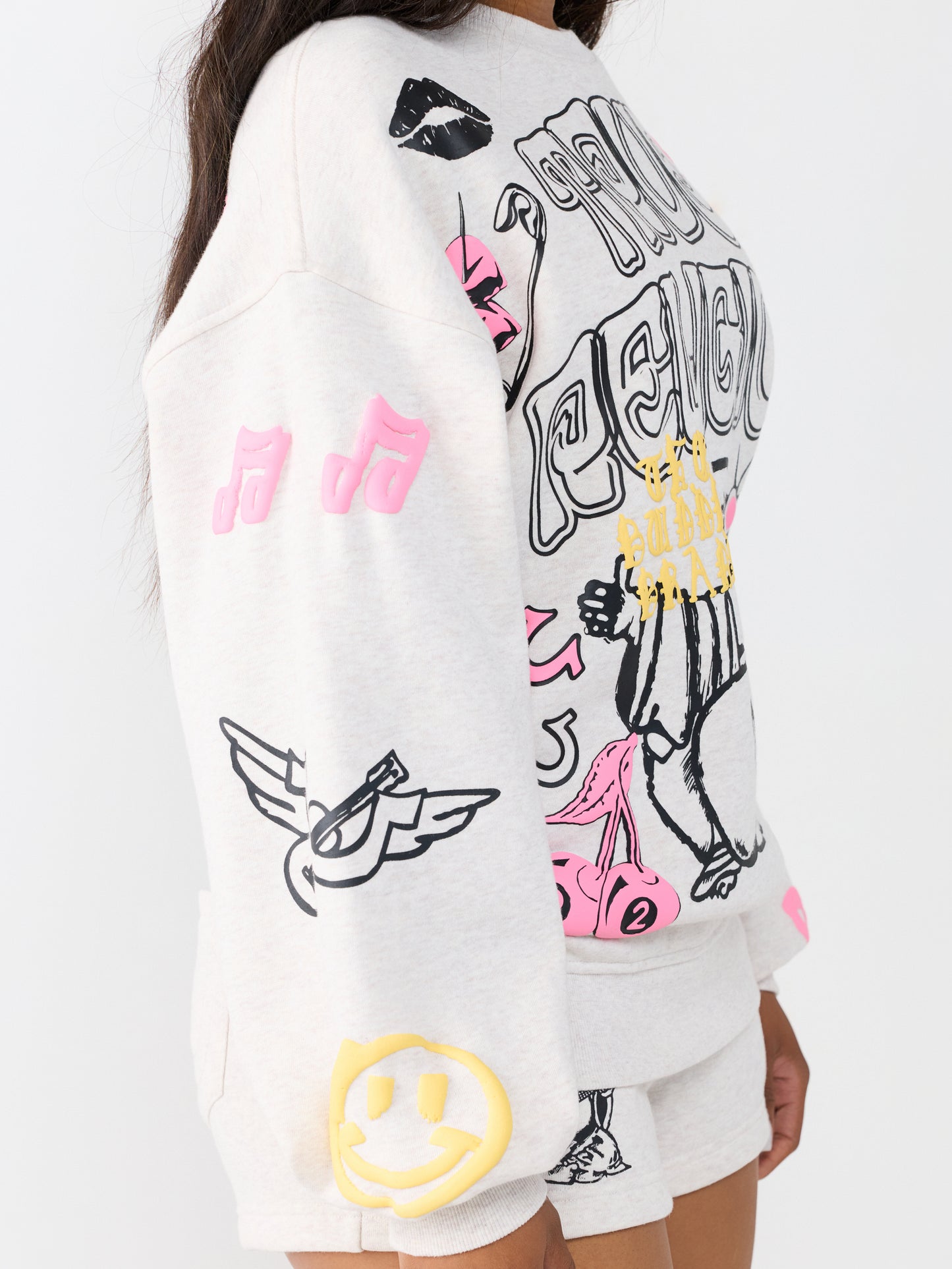 BRANDED AOP BF PULLOVER