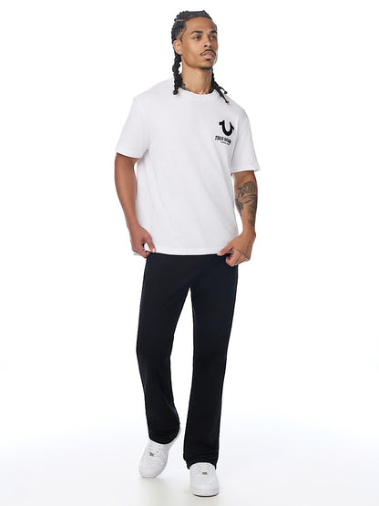 SS BUDDHA FACE FLOCK TEE