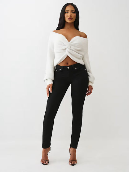 JACQUARD REVERSIBLE SWEATER