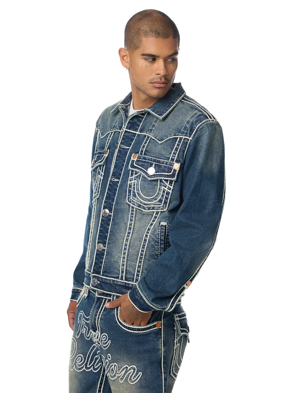 OVERSIZE ROPE STITCH JIMMY JKT
