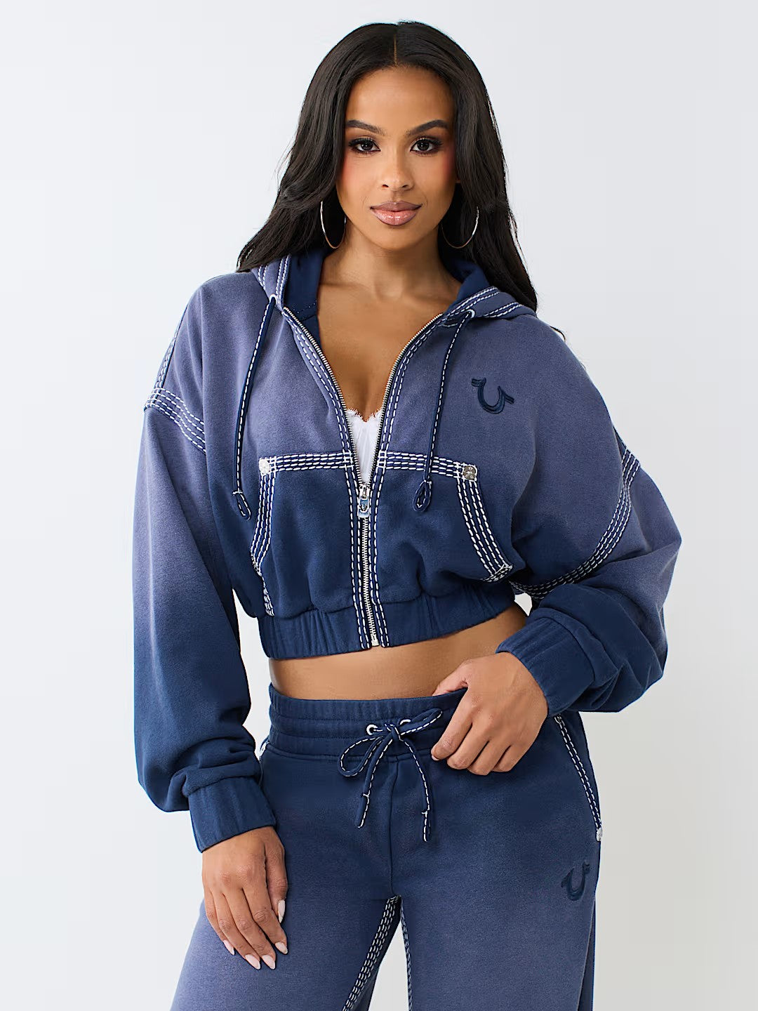 SUPER T WSH RLX GF ZIP HOODIE
