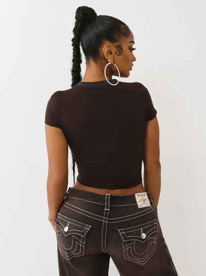 CAP SLEEVE BABY TEE