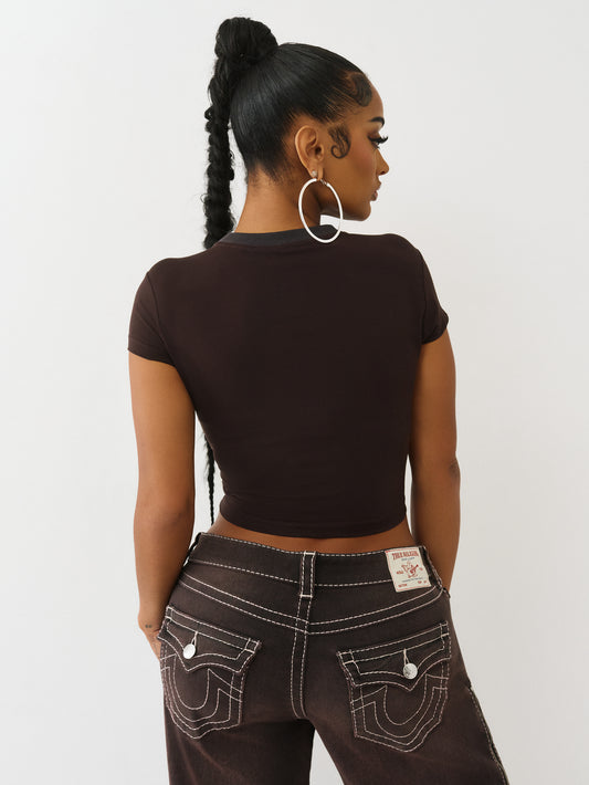 CAP SLEEVE BABY TEE