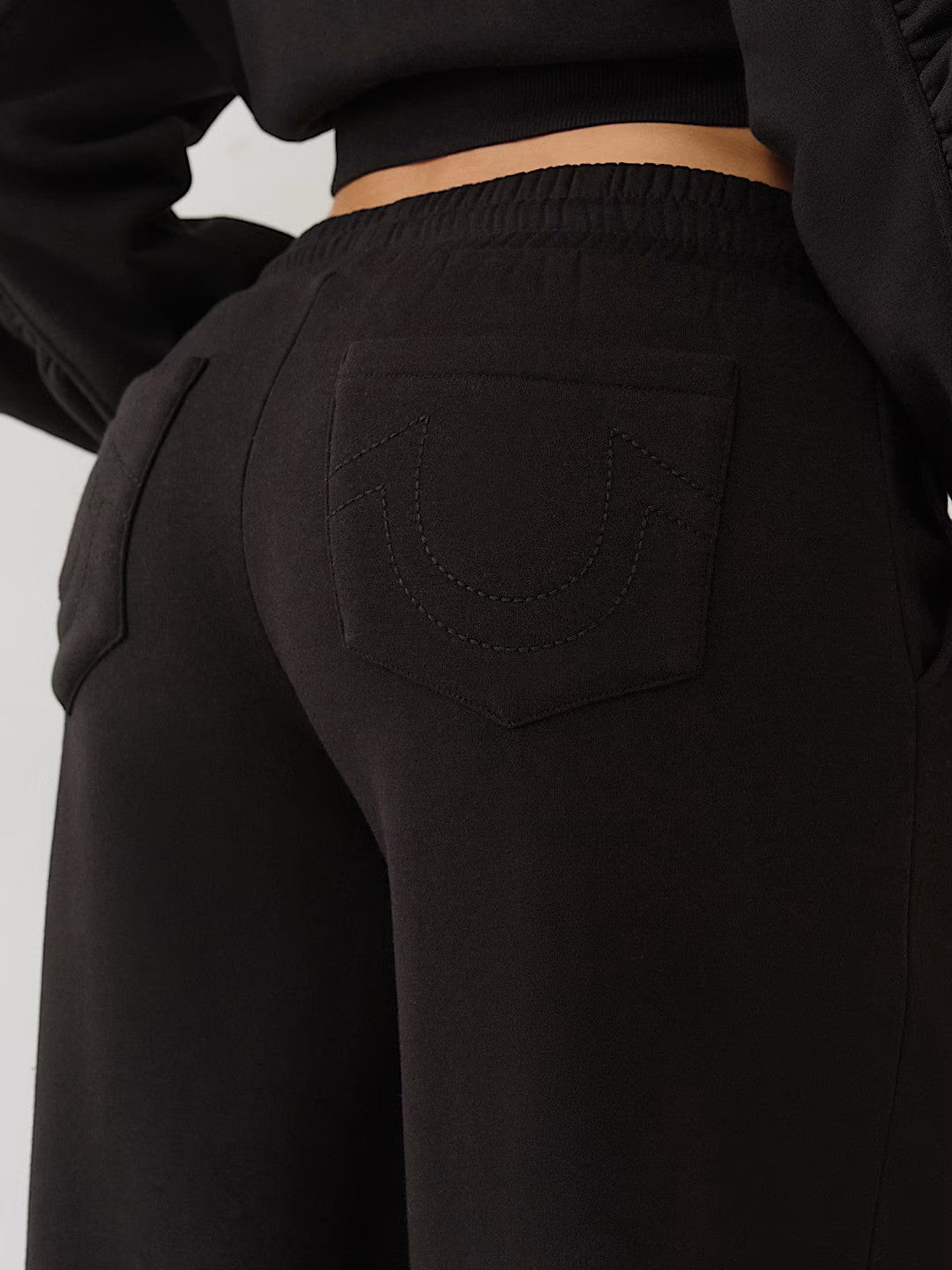 CRYSTALS LEOPARD BAGGIE JOGGER