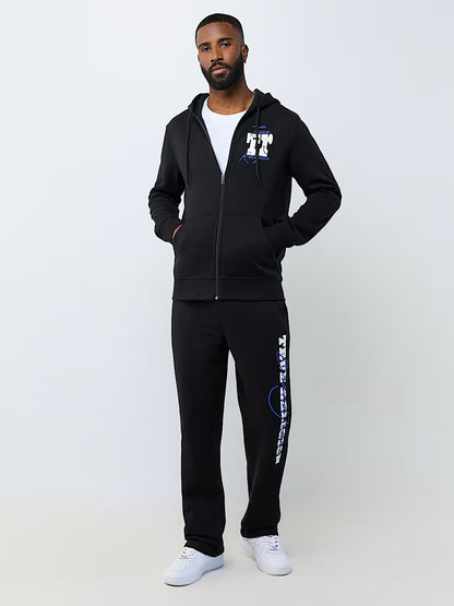 TR SCRIPT PUFF ZIP HOODIE