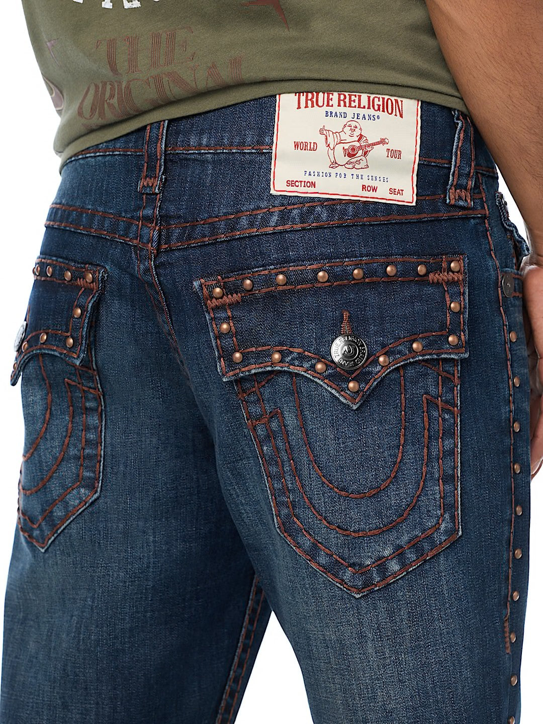 STUDDED RICKY FLAP SUPERT 34IN