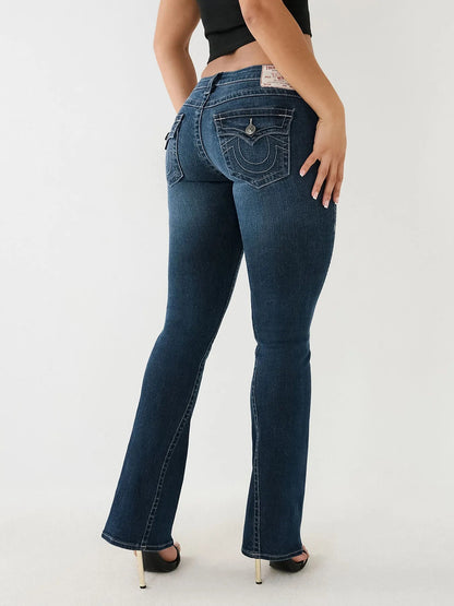 CRYSTAL JOEY LOW RISE FLARE