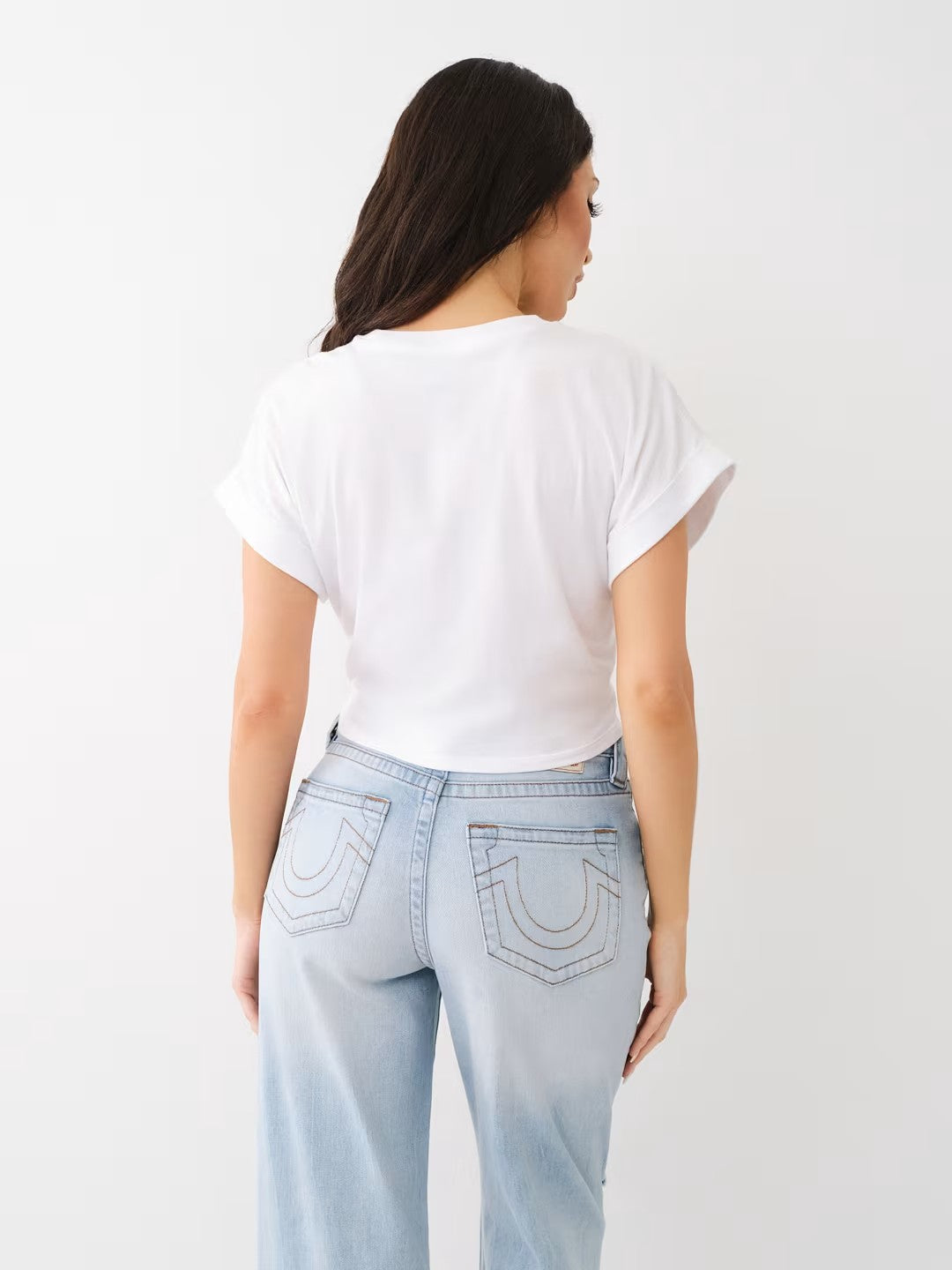 HS FRONT TIE SS TEE