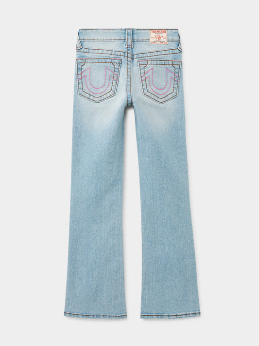 GIRLS BECCA BIG T BOOTCUT PANT para niña