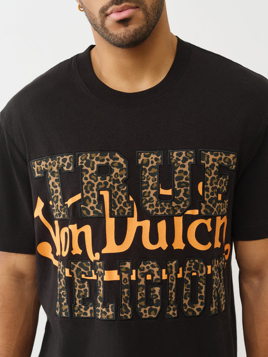 TR X VD LEOPARD HEAVY TEE