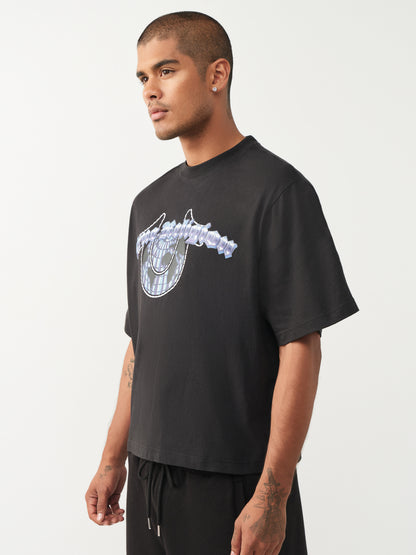 CHROME LOGO BOXY TEE