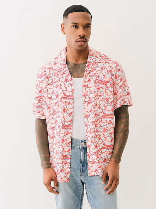 SS CAMP SHIRT ALLOVER PRINT