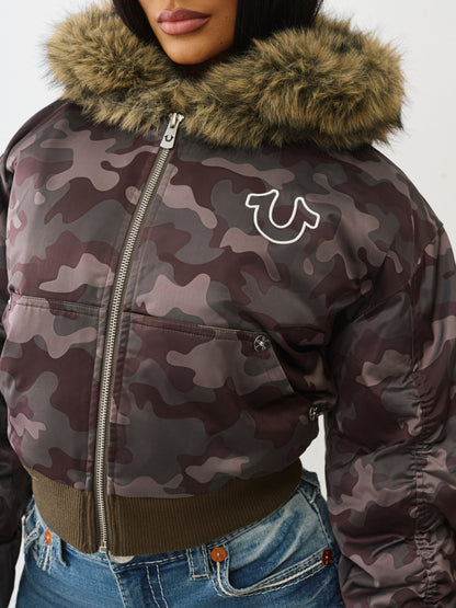 CAMO RELAXED GF JACKET